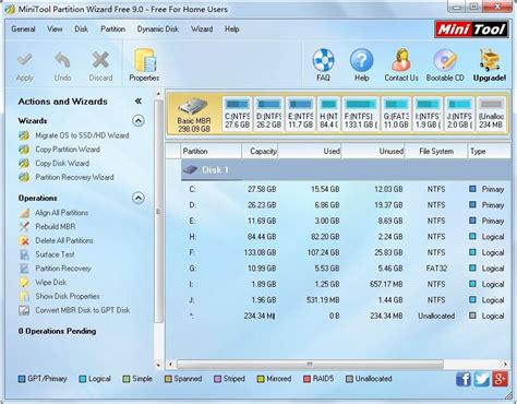 Free Download MiniTool Partition Wizard for Windows PC and .